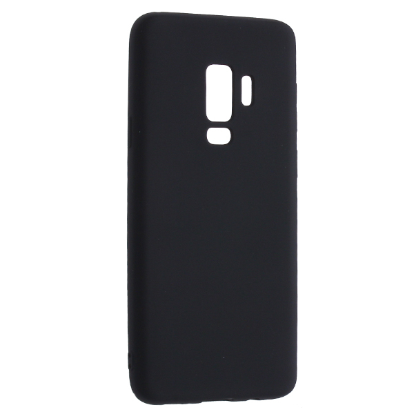 Чехол Deppa Case Silk для Samsung Galaxy S9+, черный металлик