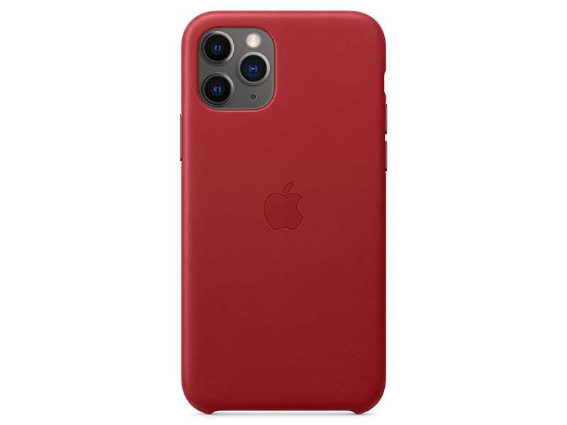

Чехол-накладка для Apple iPhone 11 Pro Leather Case (PRODUCT)RED Red клип-кейс, кожа
