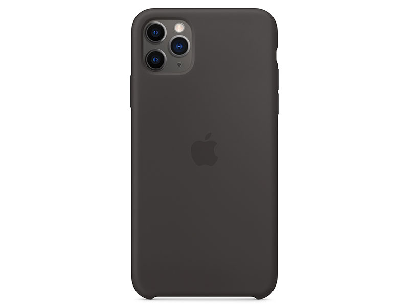 

Чехол-накладка для iPhone 11 Pro Max Apple Silicone Case Black клип-кейс, силикон