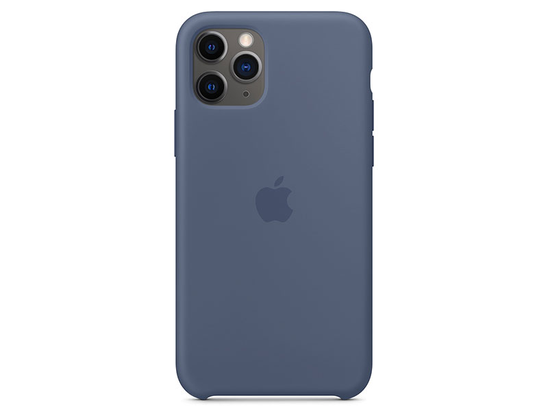 

Чехол-накладка для iPhone 11 Pro Apple Silicone Case Midnight Blue клип-кейс, силикон
