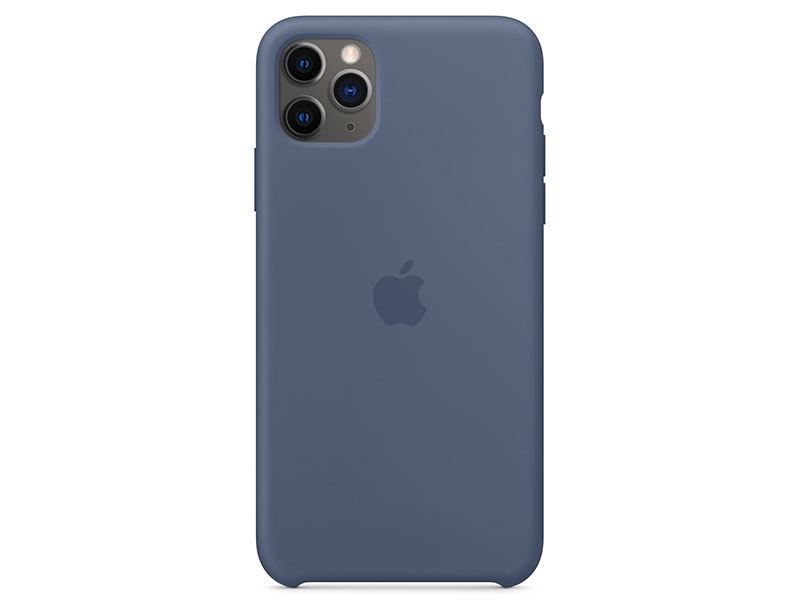 

Чехол-накладка для iPhone 11 Pro Max Apple Silicone Case Midnight Blue клип-кейс, силикон