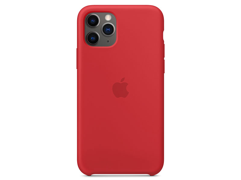 

Чехол-накладка для iPhone 11 Pro Apple Silicone Case (PRODUCT)RED клип-кейс, силикон