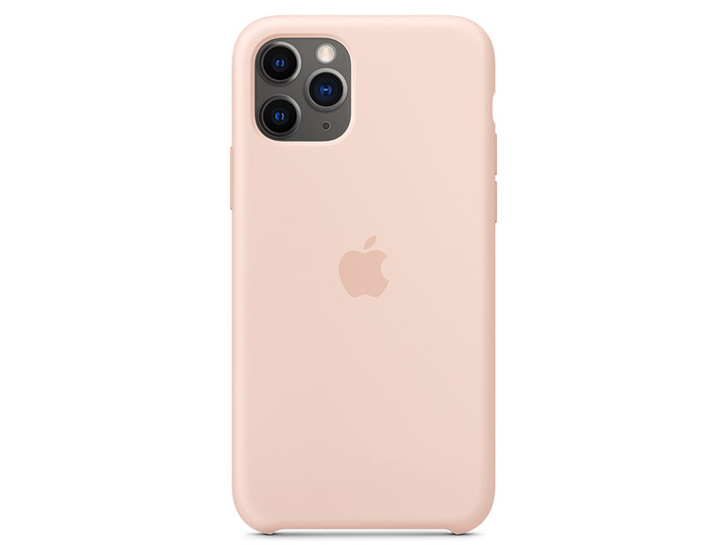 

Чехол-накладка для iPhone 11 Pro Apple Silicone Case Pink Sand клип-кейс, силикон