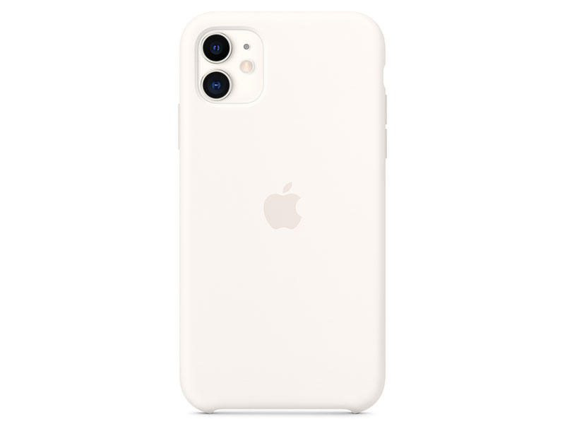 

Чехол-накладка для iPhone 11 Apple Silicone Case White клип-кейс, силикон
