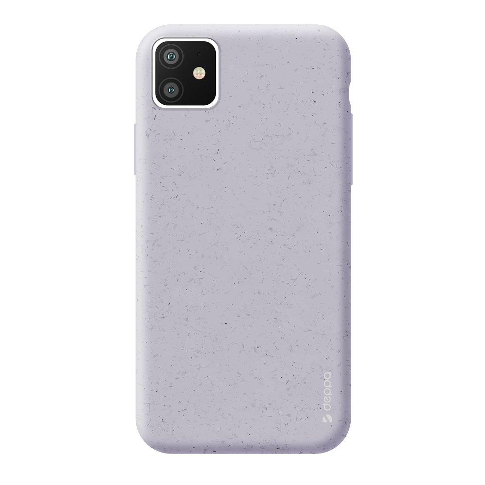 

Чехол для смартфона для Apple iPhone 11 Deppa Eco Case 87280 Violet клип-кейс, полиуретан