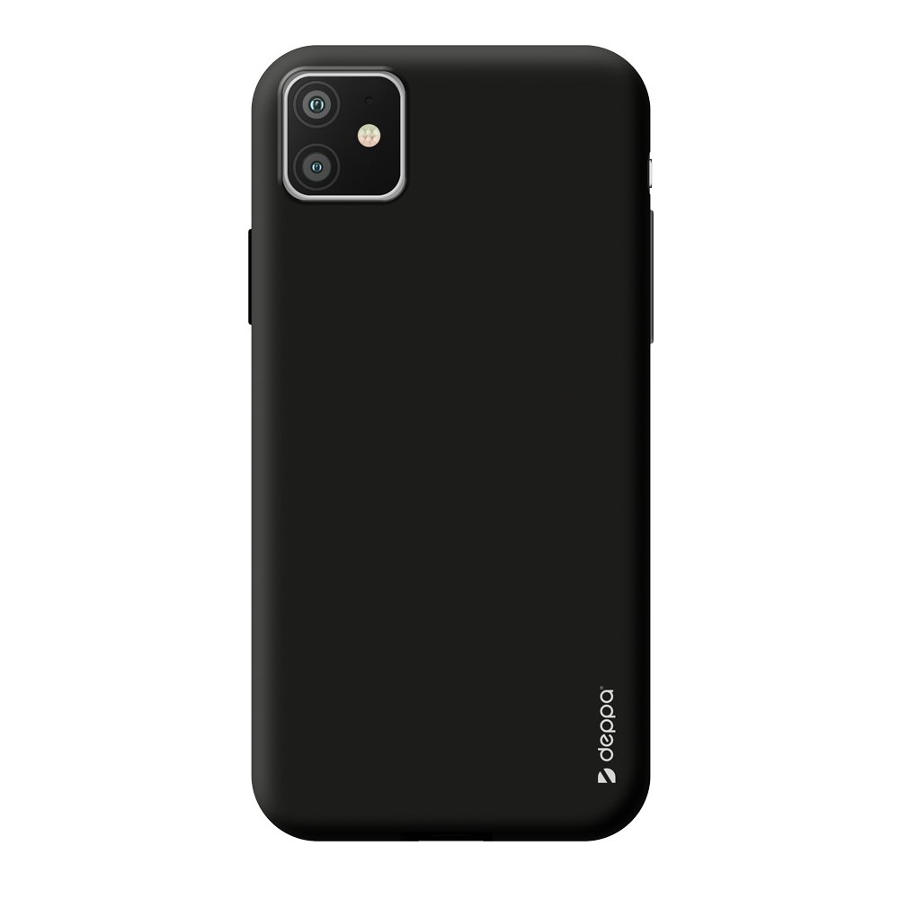 

Чехол для смартфона для Apple iPhone 11 Deppa Gel Color Case 87240 Black клип-кейс, полиуретан