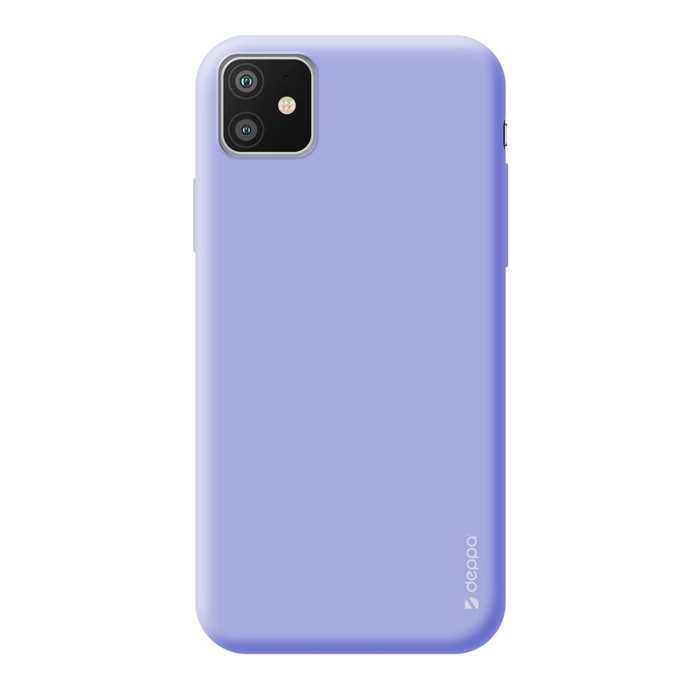 

Чехол для смартфона для Apple iPhone 11 Deppa Gel Color Case 87244 Violet клип-кейс, полиуретан