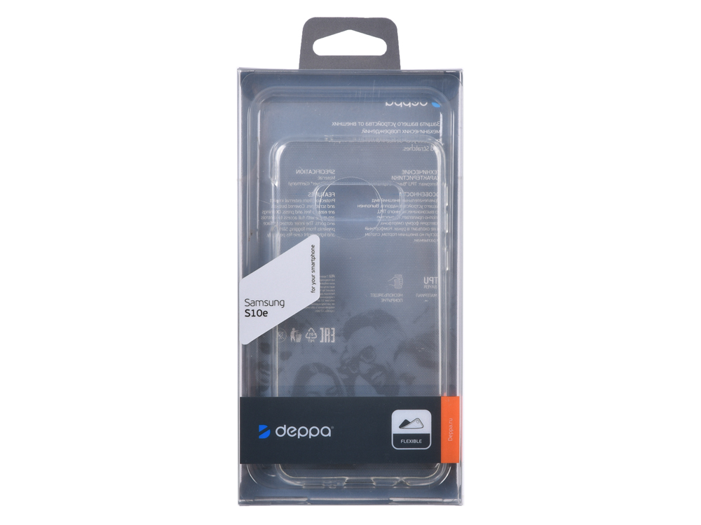 

Чехол для смартфона для Samsung Galaxy S10e Deppa Gel Case 87345 Transparent клип-кейс
