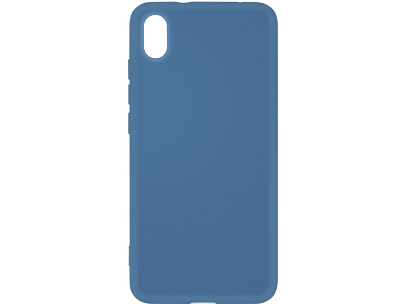 Чехол-накладка для Xiaomi Redmi 7A DF xiOriginal-01 Blue клип-кейс, силикон, микрофибра