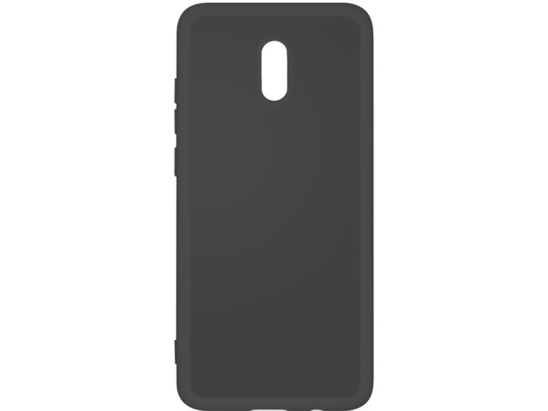 Чехол-накладка для Xiaomi Redmi 8A DF xiOriginal-04 Black клип-кейс, силикон, микрофибра