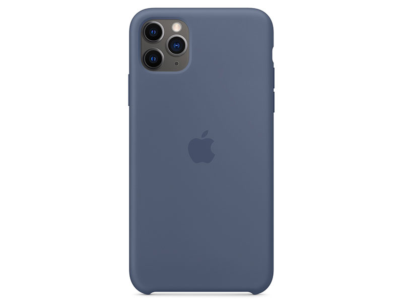 

Чехол-накладка для iPhone 11 Pro Max Apple Silicone Case Alaskan Blue клип-кейс, силикон