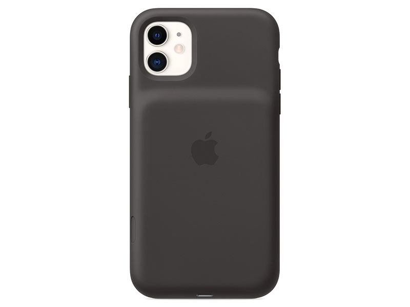 

Чехол-аккумулятор для iPhone 11 Apple Smart Battery Case Black клип-клейс, силикон, беспроводная зарядка