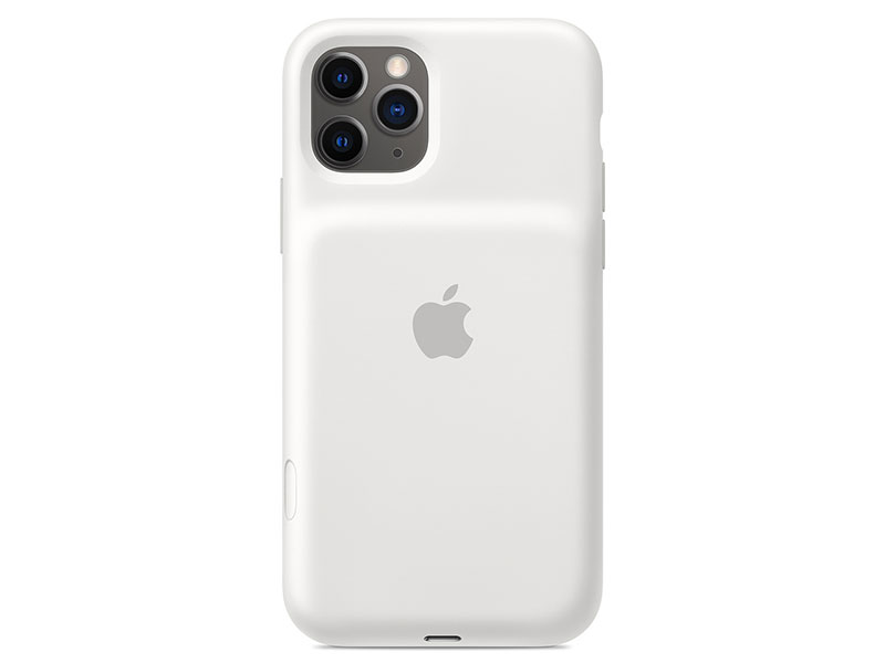 

Чехол-аккумулятор для iPhone 11 Pro Apple Smart Battery Case White клип-клейс, силикон, беспроводная зарядка