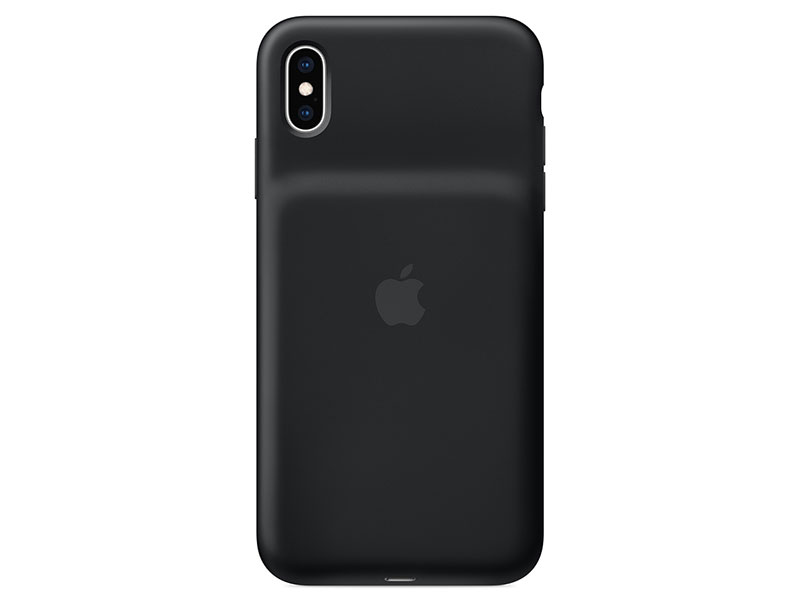 

Чехол-аккумулятор для iPhone XS Max Apple Smart Battery Case Black клип-клейс, силикон, беспроводная зарядка