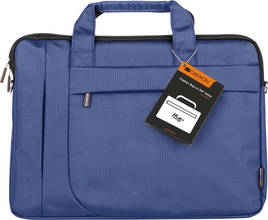 

Сумка для ноутбука CANYON CNE-CB5BL3 Fashion toploader Bag for 15.6" laptop, Blue