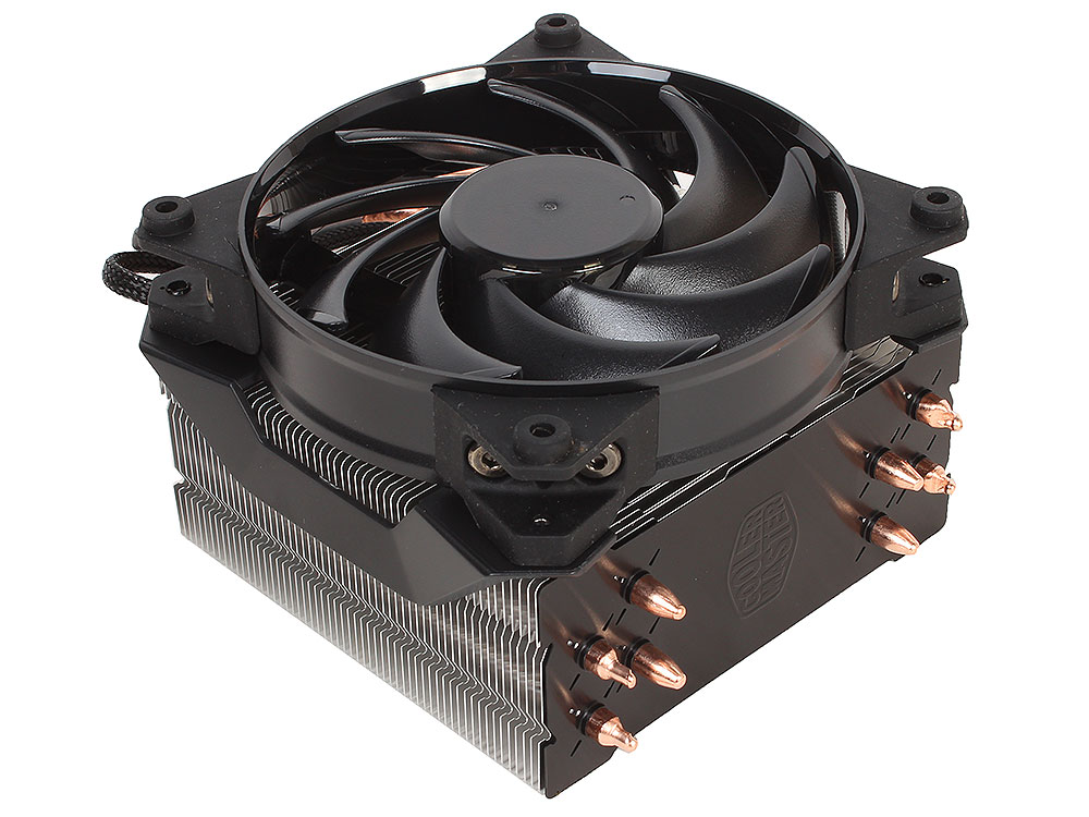 

Кулер для процессора Cooler Master MasterAir Pro 4 (MAY-T4PN-220PK-R1) 2011-v3/2011/1366/1156/1155/1151/1150/775/AM4/AM3+/AM3/AM2+/AM2/FM2+/FM2/FM1 fan 12 cm, 650-20