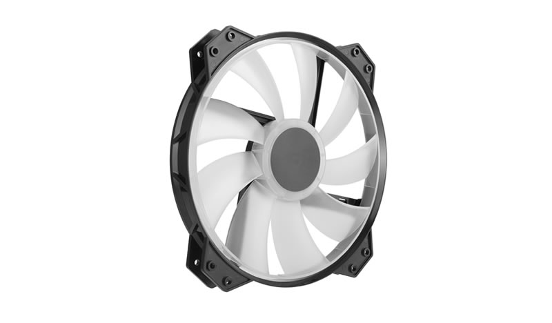 

Кулер для корпуса 1 Ватт Cooler Master MF200R RGB LED Fan, 3pin / R4-200R-08FC-R1 /