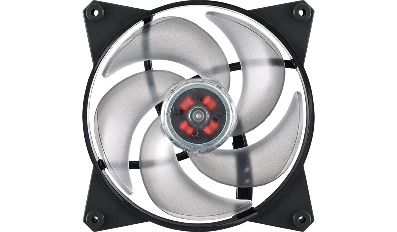 

Кулер для корпуса 1 Ватт Cooler Master MasterFan Pro 140 Air Pressure, 140mm, 4-Pin (PWM), RGB / MFY-P4DN-15NPC-R1 /