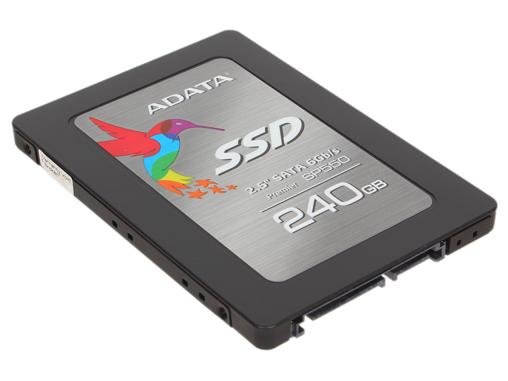 

Твердотельный накопитель SSD 2.5" 240GB ADATA SP550 (R560/W510Mb/s, TLC, SMI, SATA 6Gb/s) (ASP550SS3-240GM-C)
