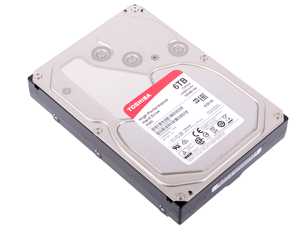 Жесткий диск 3.5" 6 Tb 7200rpm 128Mb cache Toshiba SATAIII HDWE160UZSVA