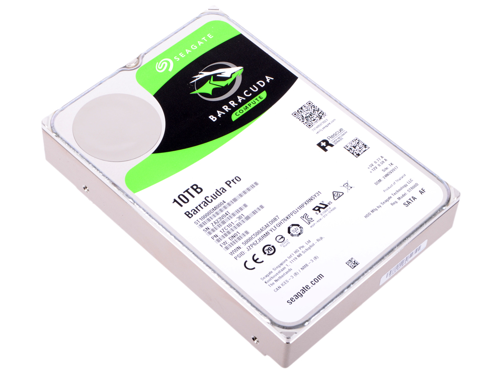 

Жесткий диск Seagate SATAIII ST10000DM0004 10Tb SATA III/3.5"/7200 rpm