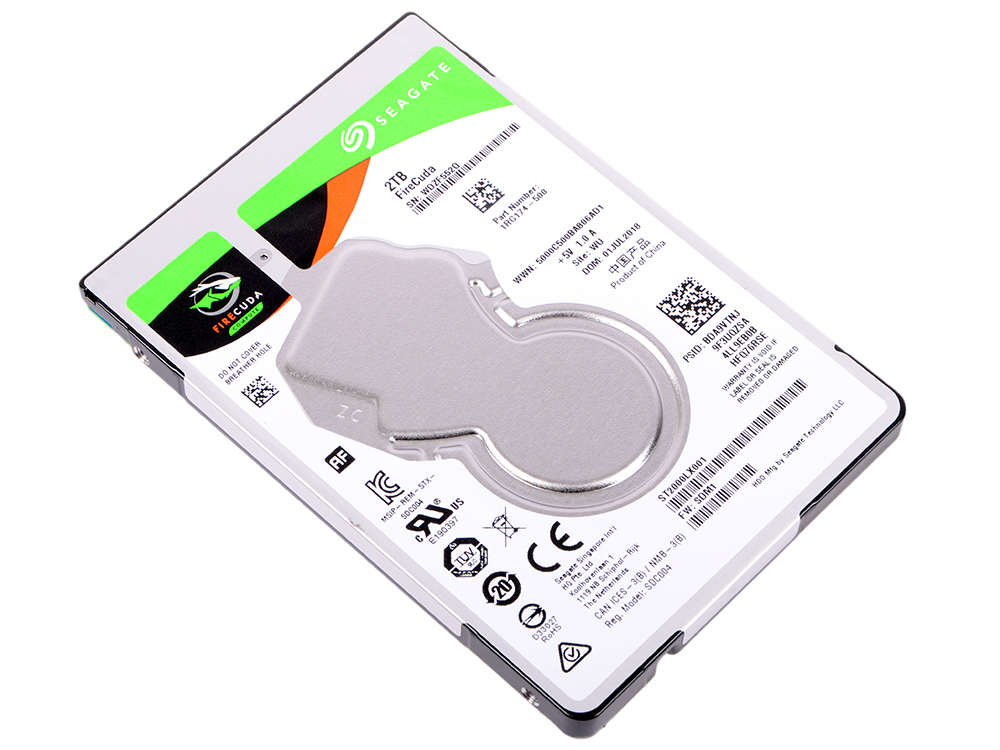 

Жесткий диск Seagate Firecuda ST2000LX001 2Tb SATA/2.5"/5400 rpm/128Mb