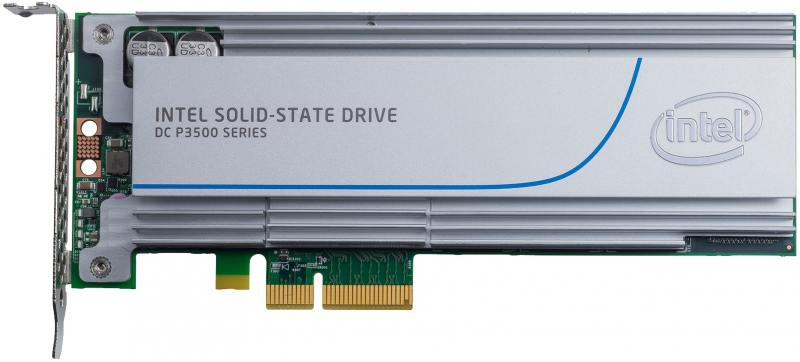 

SSD Твердотельный накопитель PCI-E 2Tb Intel SSD P3500 Series Read 2700Mb/s Write 1800Mb/s SSDPEDMX