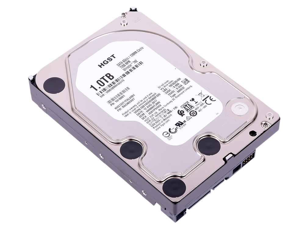 

Жесткий диск Ultrastar HGST HUS722T1TALA604 1W10001 1Tb SATA III/3.5"/7200 rpm/128MB