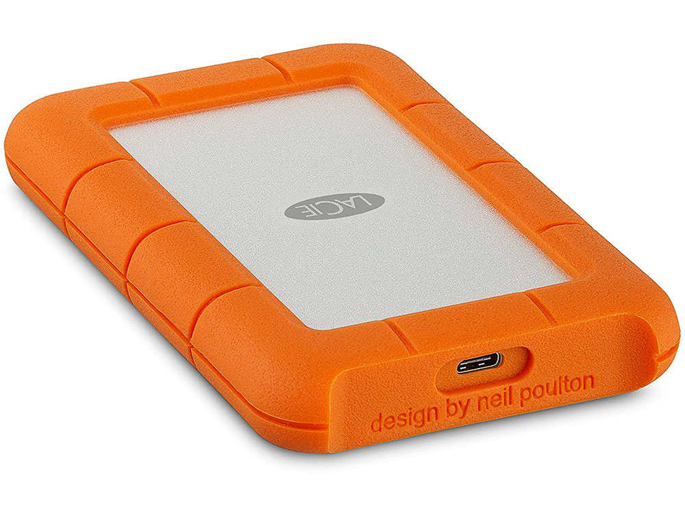

Внешний жесткий диск 2.5" USB-C 4Tb Lacie Rugged Mini STFR4000800 оранжевый