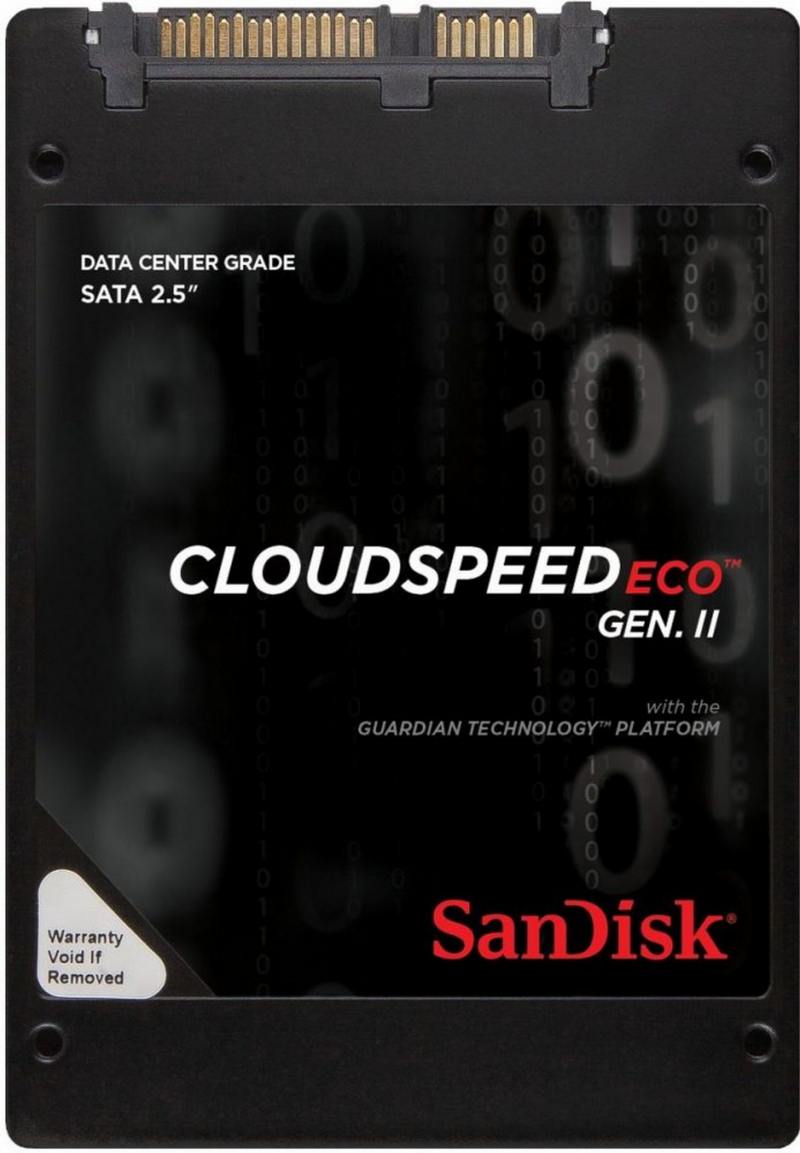 

SSD накопитель SanDisk CloudSpeed Eco II 960Gb SATA III/2.5"