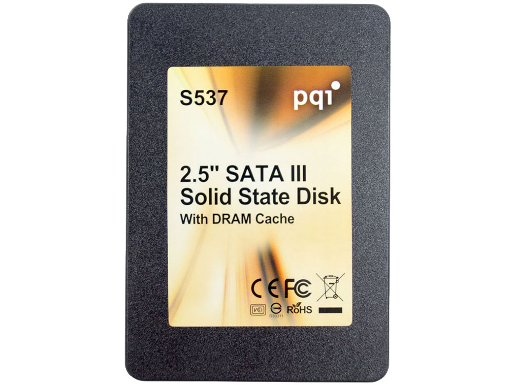 

SSD Твердотельный накопитель 2.5" 120GB PQI Read 550Mb/s Write 450Mb/s SATAIII 6537-120GR102A