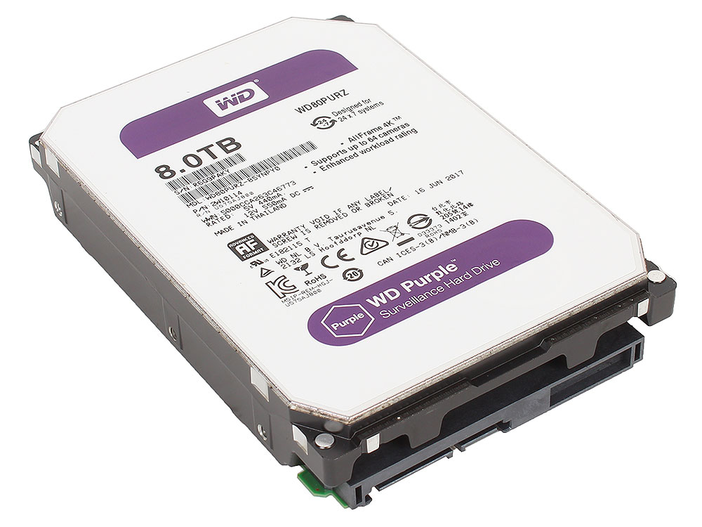 Hdd 8000 gb 8 tb sata iii. WD Purple 8 ТБ wd81purz. Western Digital WD Purple 8 ТБ wd82purz. Диск жесткий wd84purz 8тб. WD hard Disk 8tb.