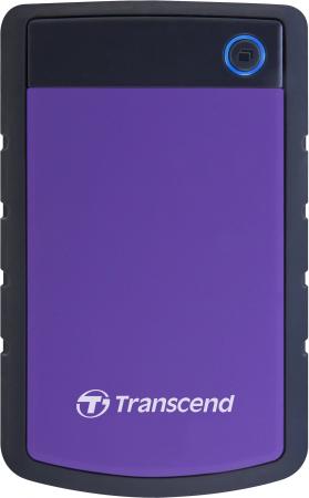 

Внешний жесткий диск 2.5" USB3.0 4 Tb Transcend StoreJet 25H3P TS4TSJ25H3P фиолетовый