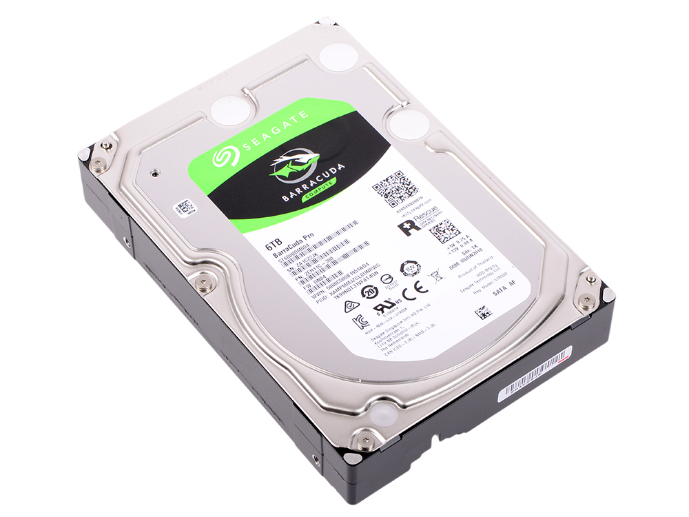 

Жесткий диск 3.5" 6 Tb 7200rpm 256Mb cache Seagate Barracuda Pro SATAIII ST6000DM004