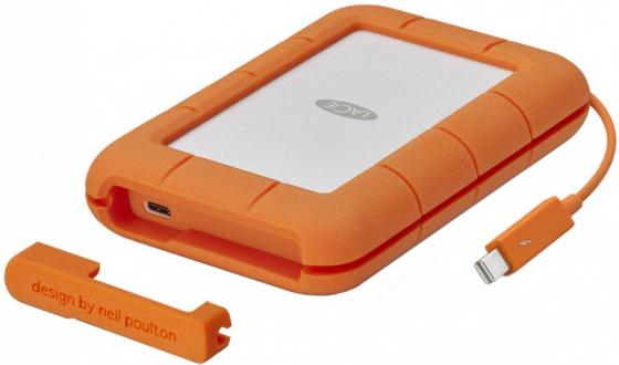 

Внешний жесткий диск 2.5" Thunderbolt 1Tb Lacie Rugged STFS1000401 оранжевый