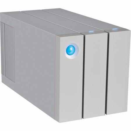 

Внешний жесткий диск 3.5" USB3.0 12Tb Lacie 2big Thunderbolt2 STEY12000400 серебристый
