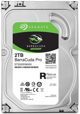 

Жесткий диск Seagate Barracuda Pro ST2000DM009 2Tb SATA III/3.5"/7200 rpm/128MB