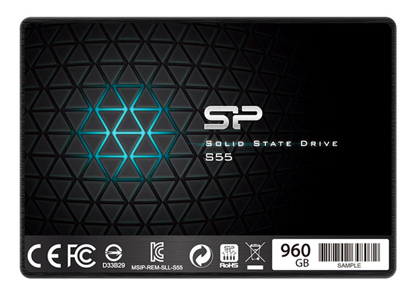 

SSD накопитель Silicon Power Slim S55 SP960GBSS3S55S25 960Gb SATA/2.5"