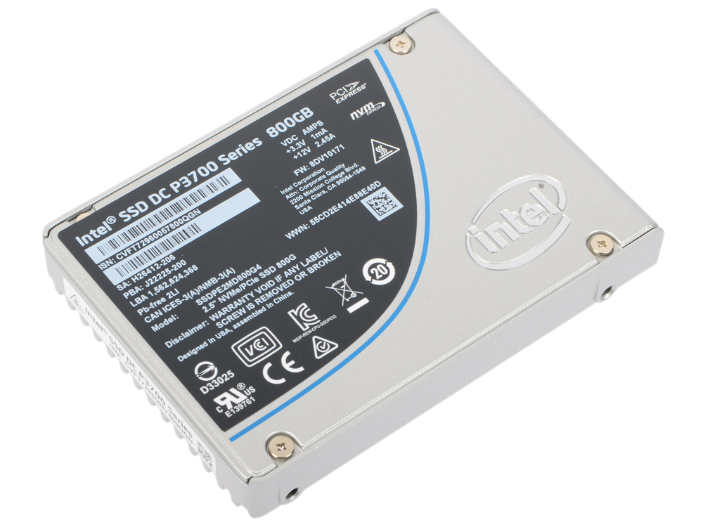 

SSD накопитель Intel P3700 Series SSDPE2MD800 800Gb PCI-E