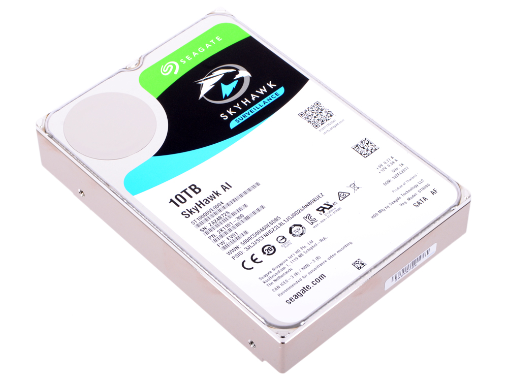 

Жесткий диск 3.5" 10 Tb 7200rpm Seagate SkyHawkAI SATAIII ST10000VE0004