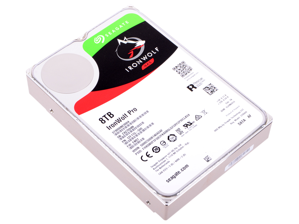 

Жесткий диск 3.5" 8 Tb 7200rpm 256Mb cache Seagate Ironwolf Pro SATAIII ST8000NE0004