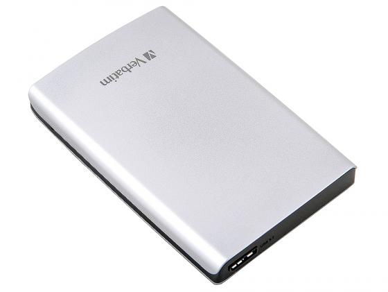 

Внешний жесткий диск 2.5" USB3.0 500 Gb Verbatim Store'n'Go 53021 серебристый