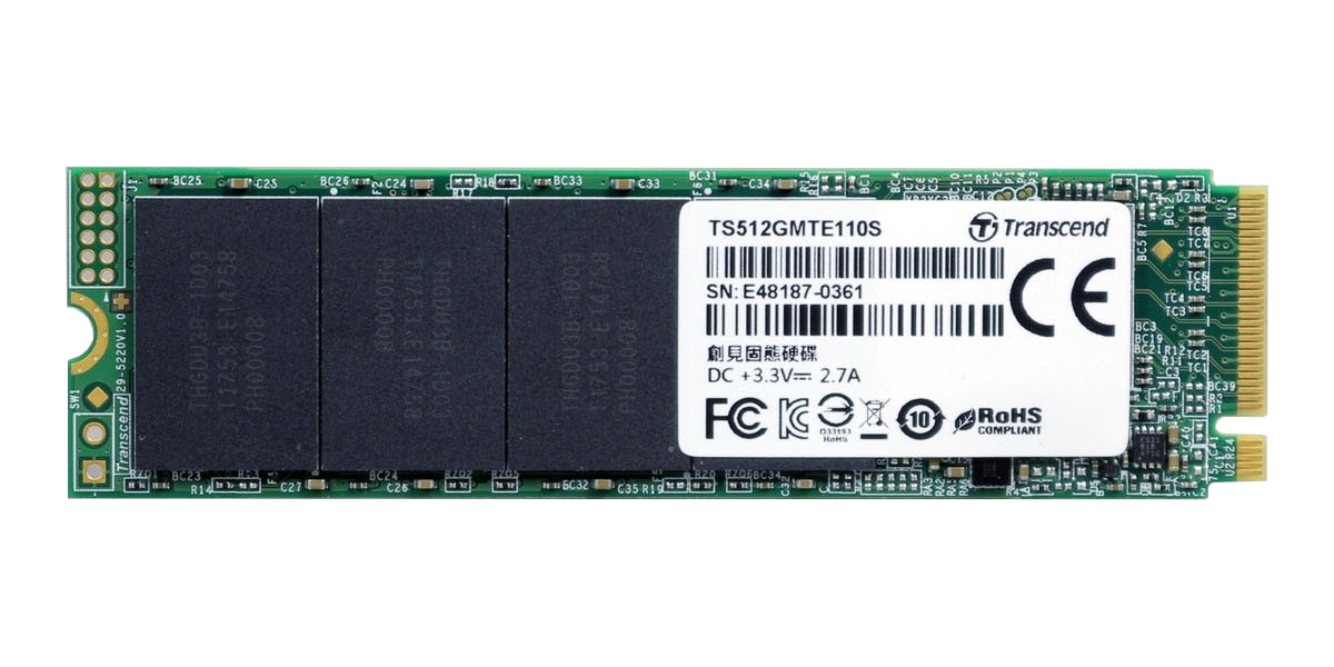 

SSD накопитель Transcend MTE110S TS512GMTE110S 512Gb PCI-E x4/M.2