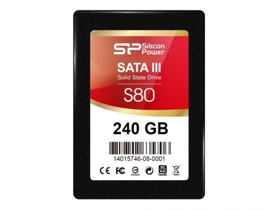 

SSD накопитель Silicon Power S80 SP240GBSS3S80S25 240Gb SATA/2.5"