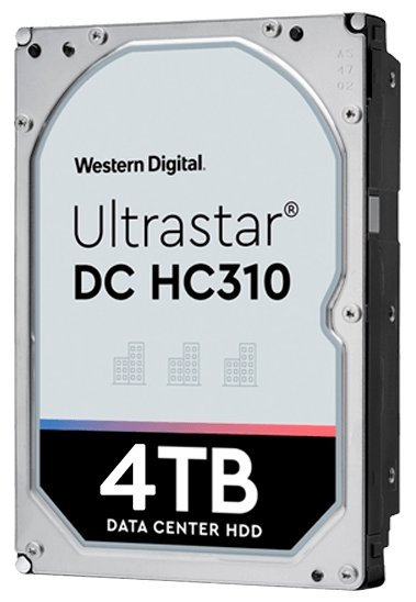 

Жесткий диск Western Digital Ultrastar DC HC310 HUS726T4TALA6L4 (0B35950) 4Tb SATA/3.5"/7200 rpm/256Mb