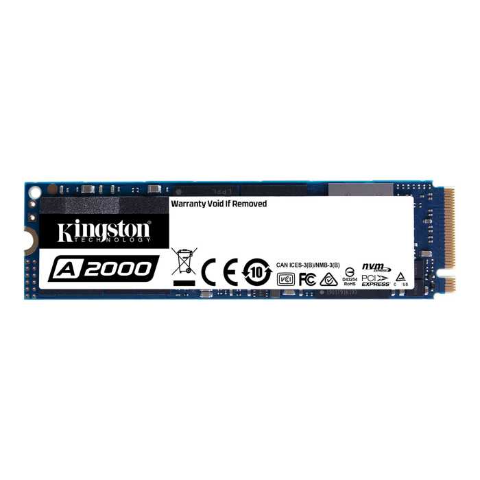 SSD накопитель Kingston A2000 (SA2000M8/250G) 250Gb PCI-E x4/M.2 aibao 235 250g