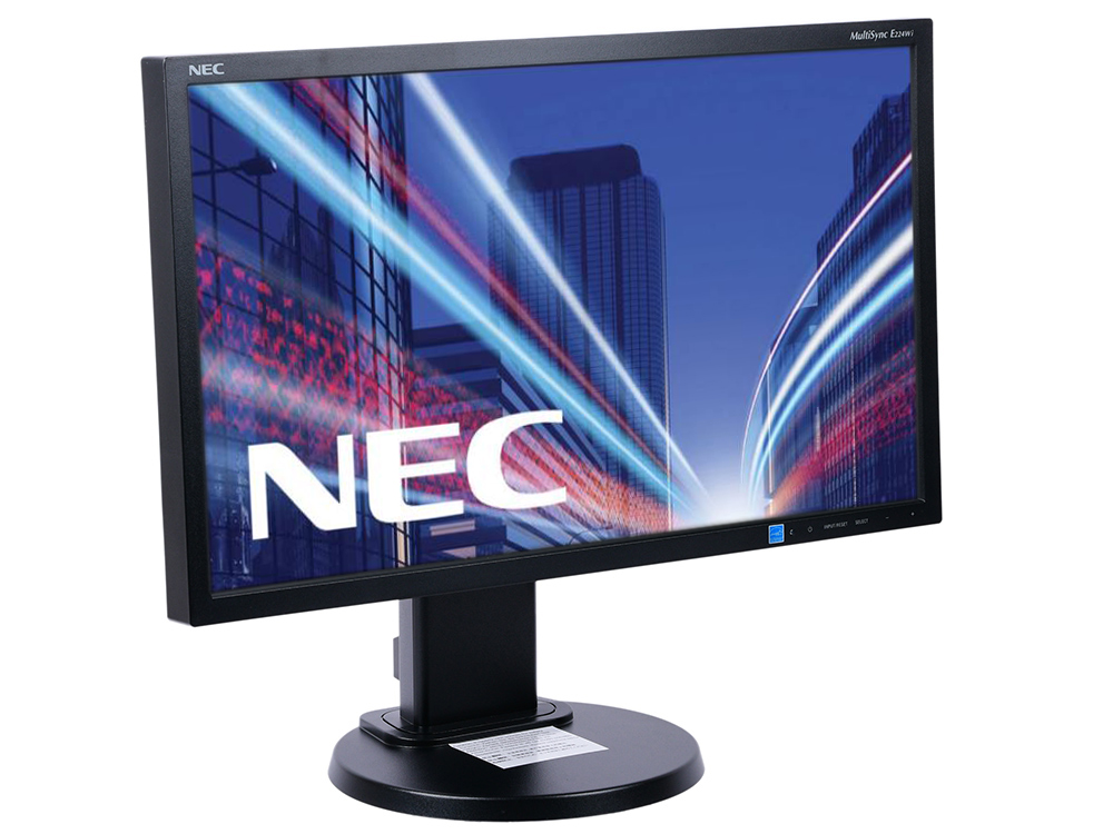 

Монитор Nec E224Wi 22" Black 1920x1080/IPS/75Hz/6ms/VGA (D-Sub), DVI, DP, VESA