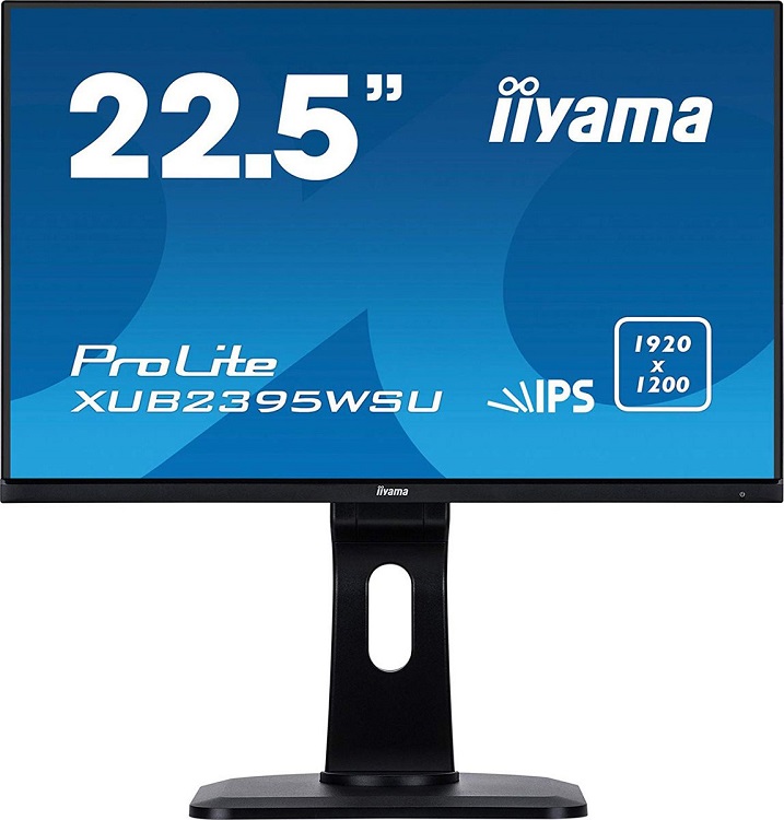 

Монитор iiYama XUB2395WSU-B1 23" Black 1920 х 1200/IPS/75Hz/4ms/D-Sub, DP, HDMI