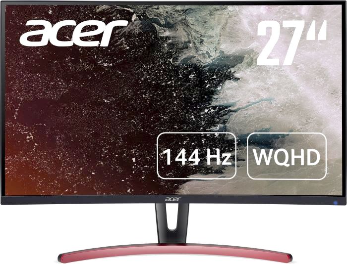 

Монитор Acer ED273URPbidpx 27" Black 2560x1440/VA/144Hz/4ms/DVI, DP, HDMI, VESA