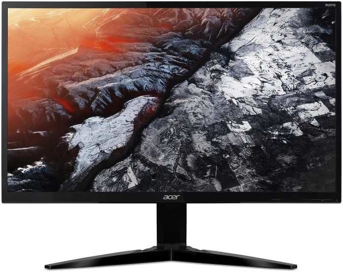 

Монитор Acer KG241Qbii 24" Black 1920x1080/TN/75Hz/5ms/VGA (D-Sub),HDMI, Speaker, VESA